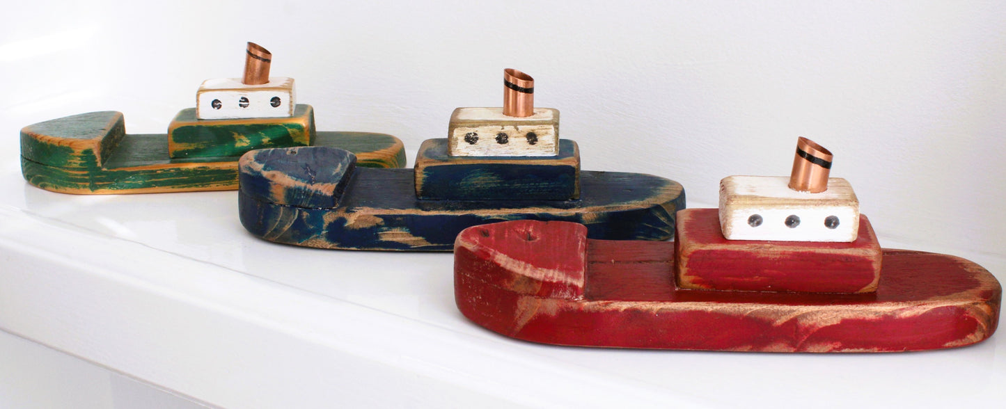 Vintage Style Ship Shelf Dweller