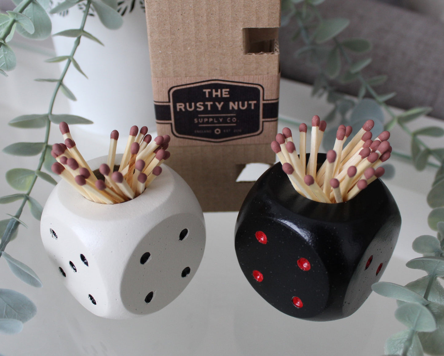 Deco Style Dice Match Holder